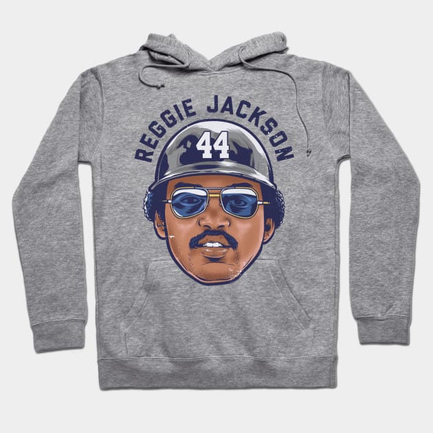 Reggie Jackson New York Y Bam Hoodie by ganisfarhan